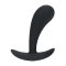 LEVELZ Vibrating Silicone Prostate Stimulator Anal-Plug Medium Schwarz