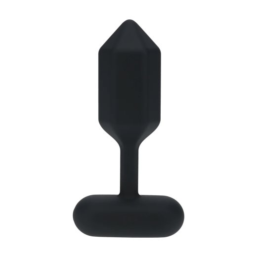 LEVELZ Hexagonal Vibrating Silicone Anal-Plug Small Schwarz