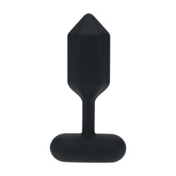 LEVELZ Hexagonal Vibrating Silicone Anal-Plug Small Schwarz