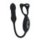 LEVELZ Vibrating & Thrusting Silicone Tri O Cockring mit Prostata-Stimulator Schwarz