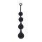 LEVELZ Waterdrop Silicone Anal Balls X-Large Ø 5 cm Schwarz