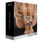 OUCH Hand- & Fussfessel-Set aus Leder Schwarz