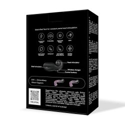 SNAIL VIBE Evo Dual Male Stimulator Schwarz