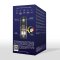 SNAIL VIBE Ikon Spark Stossender & Rotierender Masturbator Transparent/Schwarz