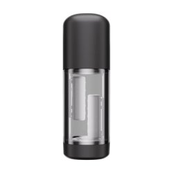 SNAIL VIBE Ikon Volt Masturbator mit Vibration, Reibung & Heizfunktion Transparent/Schwarz