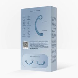 SNAIL VIBE Axi Spot Wand mit Fingering-Funktion & Vibration Blau