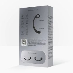 SNAIL VIBE Axi Spot Wand mit Fingering-Funktion & Vibration Schwarz