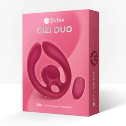 SNAIL VIBE Gizi Duo Dual Couples Stimulator Rot