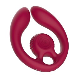 SNAIL VIBE Gizi Duo Dual Couples Stimulator Rot