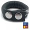 THE RED Ballstretcher aus Leder mit 2 Druckknöpfen 70 g Schwarz