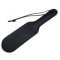 THE RED Doppeltes Lederpaddle 31 x 7 cm Schwarz