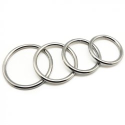 THE RED Metallcockring 4er-Set