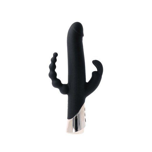 RABBIT PASSION Harlequin Rabbit Vibrator mit Vibration & Rotation