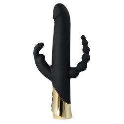 RABBIT PASSION Harlequin Rabbit Vibrator mit Vibration & Rotation