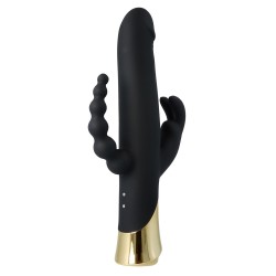 RABBIT PASSION Harlequin Rabbit Vibrator mit Vibration & Rotation