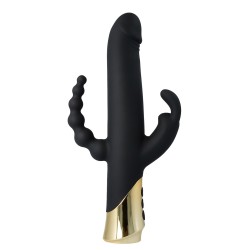 RABBIT PASSION Harlequin Rabbit Vibrator mit Vibration & Rotation