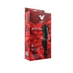 RABBIT PASSION Silver Fox Rabbit Vibrator mit Stossfunktion & Rotation
