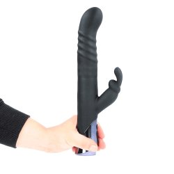 RABBIT PASSION Silver Fox Rabbit Vibrator mit Stossfunktion & Rotation