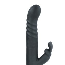 RABBIT PASSION Silver Fox Rabbit Vibrator mit Stossfunktion & Rotation