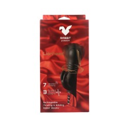RABBIT PASSION Lionhead Rabbit Vibrator mit Vibration Stoss- & Drehfunktion