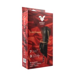 RABBIT PASSION Lionhead Rabbit Vibrator mit Vibration Stoss- & Drehfunktion