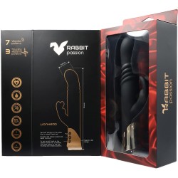 RABBIT PASSION Lionhead Rabbit Vibrator mit Vibration Stoss- & Drehfunktion
