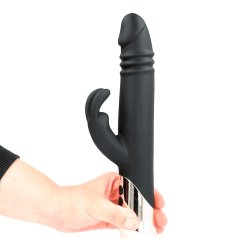 RABBIT PASSION Flemish Rabbit Vibrator mit Vibration & Stossfunktion
