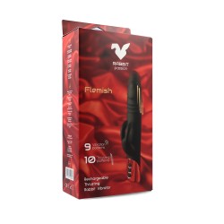 RABBIT PASSION Flemish Rabbit Vibrator mit Vibration & Stossfunktion