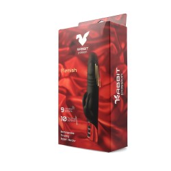 RABBIT PASSION Flemish Rabbit Vibrator mit Vibration & Stossfunktion