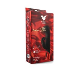 RABBIT PASSION Belier Rabbit Vibrator mit Vibration & Wellenbewegung Schwarz