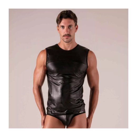 ABSOLU MALE Master Tank Top Schwarz