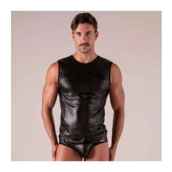 ABSOLU MALE Master Tank Top Schwarz