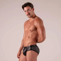 ABSOLU MALE Master Backless Brief Schwarz