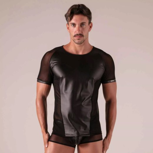 ABSOLU MALE Rebel T-Shirt Schwarz