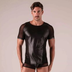 ABSOLU MALE Rebel T-Shirt Schwarz