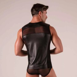 ABSOLU MALE Rebel Tank Top Schwarz