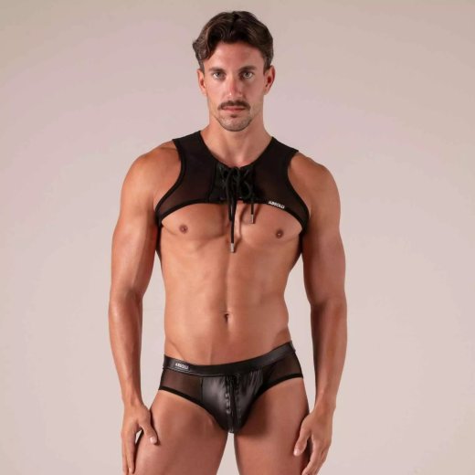 ABSOLU MALE Rebel Harness Schwarz