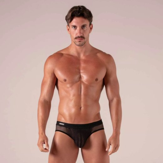 ABSOLU MALE Seduction Backless Brief Schwarz