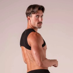 ABSOLU MALE Laced Harness Schwarz