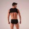 ABSOLU MALE Laced Harness Schwarz