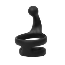 RIMBA Doppel-Penisring mit Perineum-Stimulator aus...