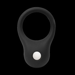 RIMBA Hodenstrecker mit Gewicht 35 g aus Silikon Schwarz