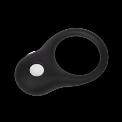 RIMBA Hodenstrecker mit Gewicht 35 g aus Silikon Schwarz