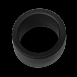 RIMBA Hodenstrecker 30 mm aus Silikon Schwarz