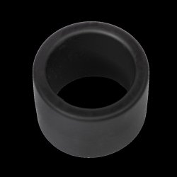 RIMBA Hodenstrecker 40 mm aus Silikon Schwarz