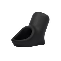 RIMBA Penismanschette mit Hodenhalter aus Silikon Schwarz