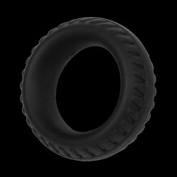 RIMBA Penisring Ø 30 mm aus Silikon Schwarz