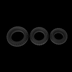 RIMBA Penisring Ø 30 mm aus Silikon Schwarz