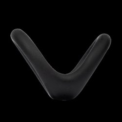 RIMBA Doppelring für Penis & Hoden Ø 35 & 40 mm aus Silikon Schwarz