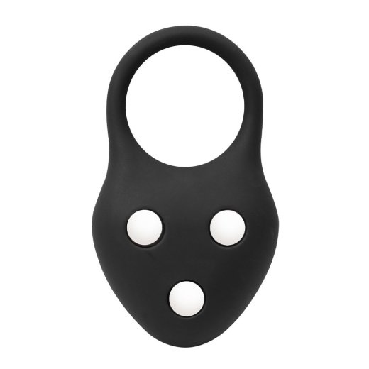 RIMBA Hodenstrecker mit Gewicht 110 g aus Silikon Schwarz